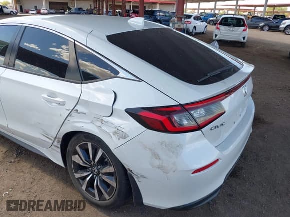 ✅ 2023 Honda Civic EX-L • VIN: 19XFL1H78PE016795 • Lot: 43197169. Listed on IAAI with 21,951 mi. Free auction sales archive from the USA and detailed vehicle history report at DreamBid. Image 6.