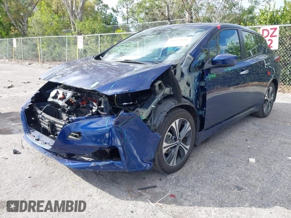 ✅ 2021 Nissan LEAF SV • VIN: 1N4AZ1CVXMC552087 • Лот: 41639136. Опубликован ранее на IAAI с пробегом 22 753 миль. Бесплатный доступ к архиву аукционных продаж из США и подробный отчёт об истории автомобиля на DreamBid. Изображение 6.