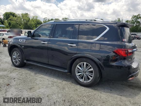 ✅ 2020 Infiniti QX80 Luxe • VIN: JN8AZ2NE6L9253175 • Lot: 62864885. Wystawiony na Copart z przebiegiem 99 481 mil. Bezpłatny archiwum sprzedaży aukcyjnych z USA i szczegółowy raport historii pojazdu na DreamBid. Zdjęcie 2.