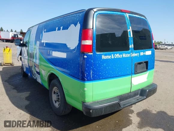 ✅ 2009 Chevrolet Express Cargo • VIN: 1GCGG25C691125343 • Lot: 42414698. Listed on IAAI with 202,219 mi. Free auction sales archive from the USA and detailed vehicle history report at DreamBid. Image 3.