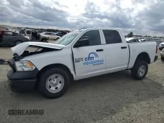 2023 Ram 1500 Tradesman z VIN 3C6RR7KG5PG532566, wystawiony jako Copart lot #83966025 z przebiegiem 52 195 mil mil oraz Szkoda całkowita • Salvage title. Historia ofert i sprzedaży dostępna na DreamBid. Obrazek 1.
