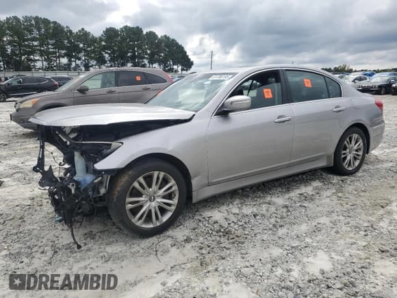 ✅ 2013 Hyundai Genesis 3.8L • VIN: KMHGC4DD6DU247611 • Lot: 81786195. Listed on Copart with 192,357 mi. Free auction sales archive from the USA and detailed vehicle history report at DreamBid. Image 1.