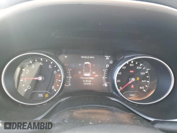 ✅ 2018 Jeep Compass Limited • VIN: 3C4NJDCBXJT234335 • Lot: 91072425. Listed on Copart with 157,478 mi. Free auction sales archive from the USA and detailed vehicle history report at DreamBid. Image 9.