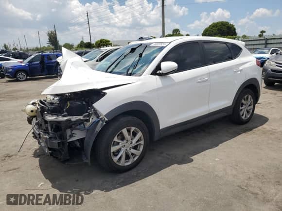 2019 Hyundai Tucson SE с VIN KM8J23A46KU864821, выставлен на аукционе Copart как лот 70029555 с пробегом 93 802 миль миль и Списание • Salvage title. История ставок и продаж доступна на DreamBid. Изображение 1.