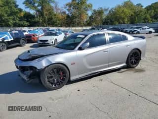 2016 Dodge Charger SRT 392 with VIN 2C3CDXEJ7GH145171, listed as a Copart auction lot 80621785 with 94,720 mi miles and Salvage title. Bid and sale history available at DreamBid. Image 1.