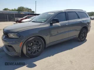 ✅ 2023 Dodge Durango GT • VIN: 1C4RDHDGXPC624950 • Lot: 52185795. Wystawiony na Copart z przebiegiem 37 265 mil. Bezpłatny archiwum sprzedaży aukcyjnych z USA i szczegółowy raport historii pojazdu na DreamBid. Zdjęcie 1.