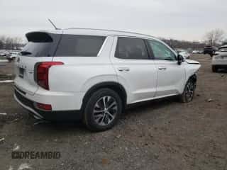 2020 Hyundai Palisade SEL z VIN KM8R2DHE9LU143496, wystawiony jako Copart lot #71118472 z przebiegiem 33 140 mil mil oraz . Historia ofert i sprzedaży dostępna na DreamBid. Obrazek 3.