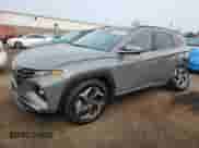 2024 Hyundai Tucson Limited z VIN 5NMJECDE5RH372959, wystawiony jako Copart lot #66755485 z przebiegiem 6 396 mil mil oraz Szkoda całkowita • Salvage title. Historia ofert i sprzedaży dostępna na DreamBid. Obrazek 1.