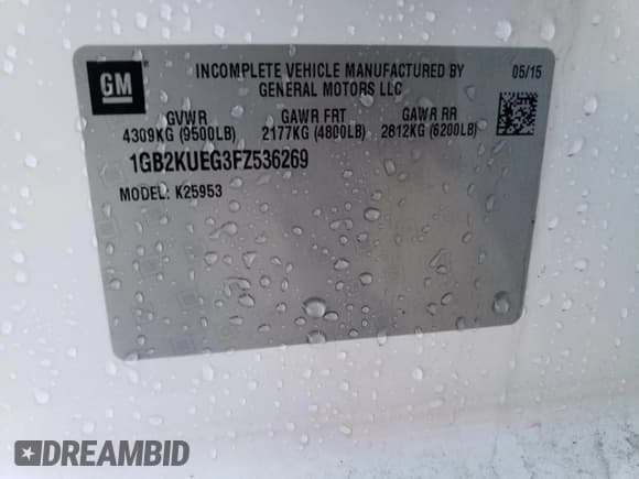 ✅ 2015 Chevrolet Silverado 2500HD • VIN: 1GB2KUEG3FZ536269 • Лот: 42026185. Опубликован ранее на Copart с пробегом 318 394 миль. Бесплатный доступ к архиву аукционных продаж из США и подробный отчёт об истории автомобиля на DreamBid. Изображение 12.