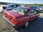 ✅ 1989 Mercedes-Benz 190 • VIN: WDBDA29D6KF626229 • Lot: 56010215. Listed on Copart with Not provided. Free auction sales archive from the USA and detailed vehicle history report at DreamBid. Image 3.