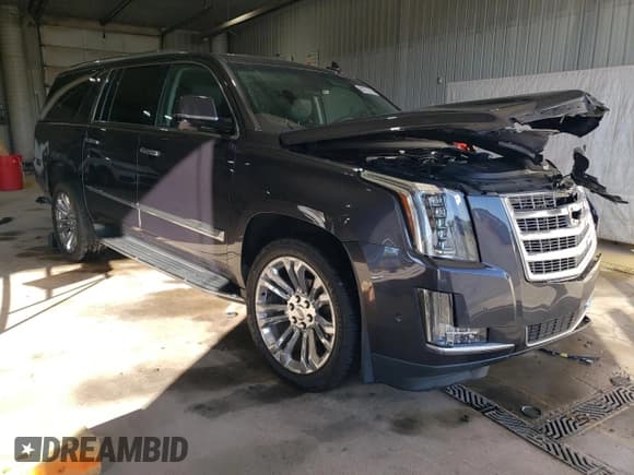 ✅ 2018 Cadillac Escalade ESV Luxury • VIN: 1GYS4HKJ4JR320687 • Lot: 80727315. Listed on Copart with 145,742 mi. Free auction sales archive from the USA and detailed vehicle history report at DreamBid. Image 4.