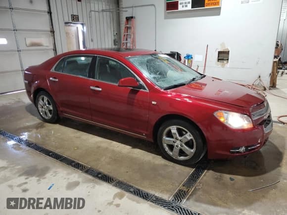 ✅ 2008 Chevrolet Malibu LTZ • VIN: 1G1ZK57B88F287918 • Lot: 82822404. Listed on Copart with 169,531 mi. Free auction sales archive from the USA and detailed vehicle history report at DreamBid. Image 4.