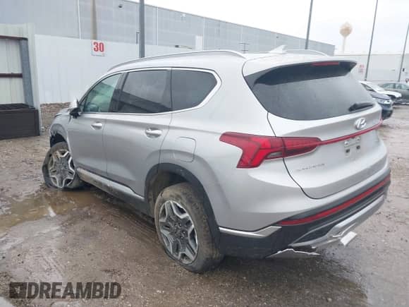 2023 Hyundai Santa Fe SEL Convenience with VIN KM8S6DA24PU100146, listed as a IAAI auction lot 41467061 with 22,808 mi miles and . Bid and sale history available at DreamBid. Image 3.
