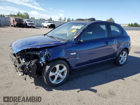 2010 Hyundai Accent SE with VIN KMHCN3ACXAU154570, listed as a Copart auction lot 74481954 with 97,706 mi miles and Salvage title. Bid and sale history available at DreamBid. Image 1.