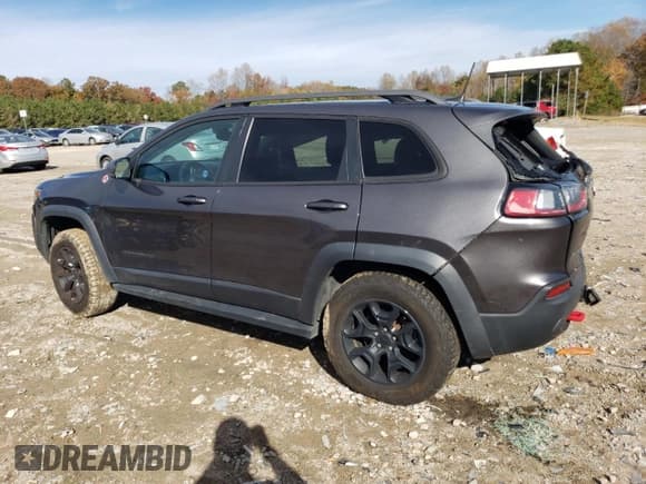 ✅ 2020 Jeep Cherokee Trailhawk • VIN: 1C4PJMBX3LD523040 • Lot: 91228075. Listed on Copart with 108,598 mi. Free auction sales archive from the USA and detailed vehicle history report at DreamBid. Image 2.
