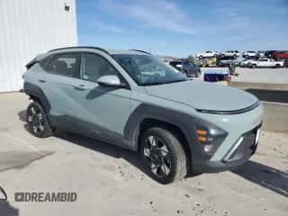 2024 Hyundai Kona SEL with VIN KM8HBCAB0RU079444, listed as a Copart auction lot 46711015 with Not provided miles and Non repairable. Bid and sale history available at DreamBid. Image 4.
