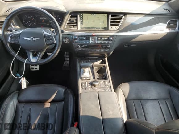 ✅ 2018 Genesis G80 Sport • VIN: KMHGN4JB8JU218863 • Lot: 68333175. Listed on Copart with 96,482 mi. Free auction sales archive from the USA and detailed vehicle history report at DreamBid. Image 8.