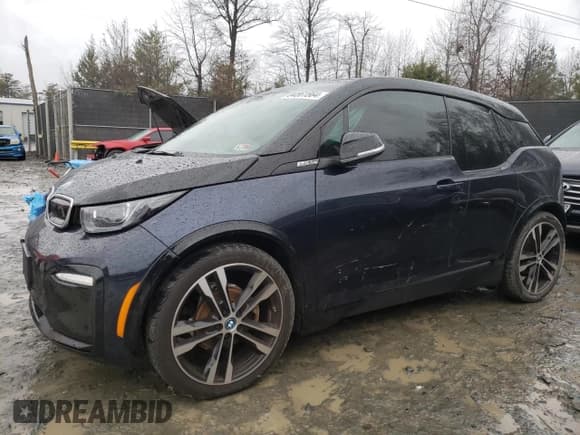 ✅ 2019 BMW i3 s • VIN: WBY8P8C58K7E75265 • Лот: 84561564. Опубликован ранее на Copart с пробегом 77 392 миль. Бесплатный доступ к архиву аукционных продаж из США и подробный отчёт об истории автомобиля на DreamBid. Изображение 1.