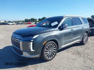 ✅ 2023 Hyundai Palisade Calligraphy • VIN: KM8R74GE6PU501288 • Лот: 41669670. Опубликован ранее на IAAI с пробегом 21 518 миль. Бесплатный доступ к архиву аукционных продаж из США и подробный отчёт об истории автомобиля на DreamBid. Изображение 2.