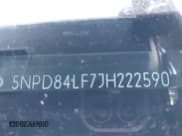 ✅ 2018 Hyundai Elantra Limited • VIN: 5NPD84LF7JH222590 • Lot: 42886347. Listed on IAAI with 137,600 mi. Free auction sales archive from the USA and detailed vehicle history report at DreamBid. Image 17.