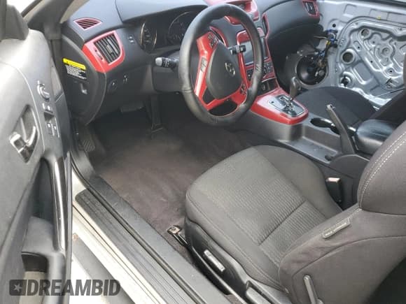 ✅ 2012 Hyundai Genesis Coupe Premium • VIN: KMHHT6KDXCU072684 • Lot: 84591735. Listed on Copart with 133,873 mi. Free auction sales archive from the USA and detailed vehicle history report at DreamBid. Image 8.