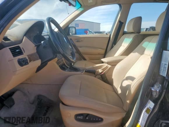 ✅ 2007 BMW X3 3.0si • VIN: WBXPC93427WF00974 • Lot: 93043845. Listed on Copart with 103,754 mi. Free auction sales archive from the USA and detailed vehicle history report at DreamBid. Image 7.
