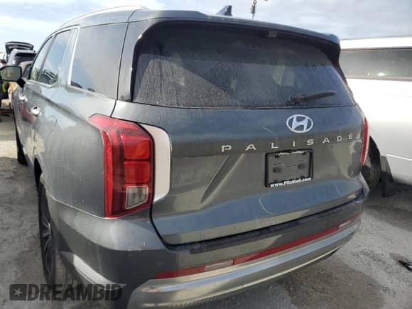 ✅ 2023 Hyundai Palisade Calligraphy • VIN: KM8R74GE5PU520494 • Лот: 74880124. Размещён на Copart с пробегом 25 581 миль миль. Получите бесплатный доступ к архиву аукционных продаж из США и посмотрите подробный отчёт об истории автомобиля на DreamBid. Изображение 6.