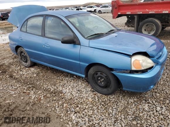 ✅ 2005 Kia Rio • VIN: KNADC125156375937 • Лот: 45710075. Опубликован ранее на Copart с пробегом 114 050 миль. Бесплатный доступ к архиву аукционных продаж из США и подробный отчёт об истории автомобиля на DreamBid. Изображение 4.
