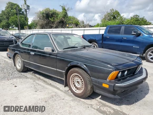 ✅ 1987 BMW 6 Series 635CSi • VIN: WBAEC8405H0614606 • Лот: 63143835. Опубликован ранее на Copart с пробегом 153 281 миль. Бесплатный доступ к архиву аукционных продаж из США и подробный отчёт об истории автомобиля на DreamBid. Изображение 4.