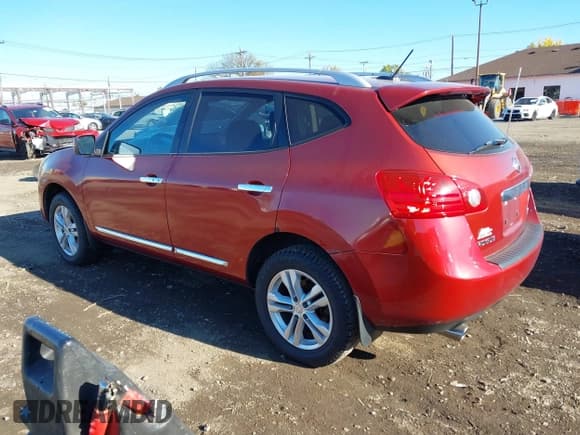 ✅ 2013 Nissan Rogue S • VIN: JN8AS5MV1DW135559 • Lot: 43513145. Listed on IAAI with 109,712 mi. Free auction sales archive from the USA and detailed vehicle history report at DreamBid. Image 3.