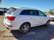 ✅ 2015 Audi Q7 Premium Plus • VIN: WA1LGAFE4FD027344 • Lot: 82526945. Listed on Copart with 142,195 mi. Free auction sales archive from the USA and detailed vehicle history report at DreamBid. Image 3.