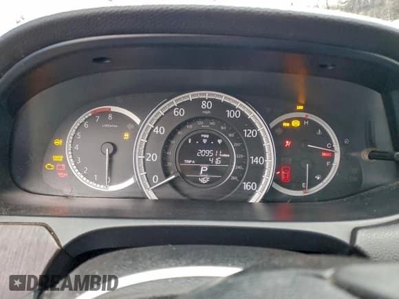 ✅ 2014 Honda Accord EX-L • VIN: 1HGCR2F81EA172388 • Lot: 94093545. Listed on Copart with 209,511 mi. Free auction sales archive from the USA and detailed vehicle history report at DreamBid. Image 9.