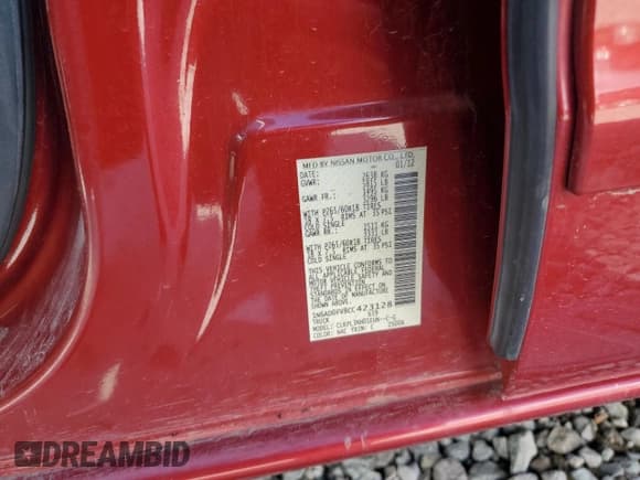 ✅ 2012 Nissan Frontier SV • VIN: 1N6AD0FV8CC423128 • Lot: 85311015. Listed on Copart with 182,153 mi. Free auction sales archive from the USA and detailed vehicle history report at DreamBid. Image 12.