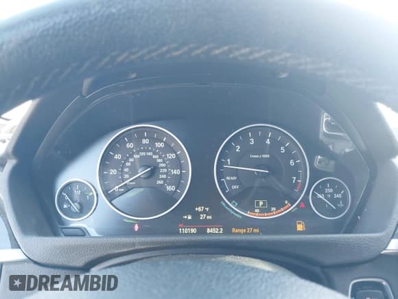 ✅ 2015 BMW 3 Series 328i • VIN: WBA3A5C50FF607100 • Lot: 43360933. Listed on IAAI with 110,190 mi. Free auction sales archive from the USA and detailed vehicle history report at DreamBid. Image 7.