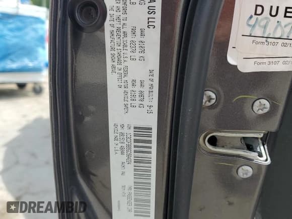 ✅ 2016 Dodge Dart SXT • VIN: 1C3CDFBB9GD564224 • Lot: 86250115. Wystawiony na Copart z przebiegiem 178 653 mil. Bezpłatny archiwum sprzedaży aukcyjnych z USA i szczegółowy raport historii pojazdu na DreamBid. Zdjęcie 12.