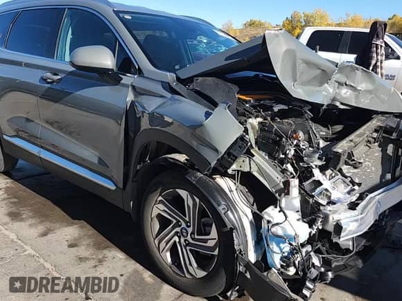 2022 Hyundai Santa Fe SEL with VIN 5NMS2DAJ5NH448842, listed as a Copart auction lot 89724865 with 30,643 mi miles and Salvage title. Bid and sale history available at DreamBid. Image 15.