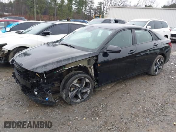 ✅ 2023 Hyundai Elantra SEL • VIN: 5NPLS4AG6PH114687 • Lot: 41578613. Listed on IAAI with 37,396 mi. Free auction sales archive from the USA and detailed vehicle history report at DreamBid. Image 17.
