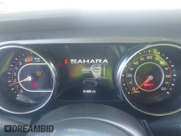 ✅ 2021 Jeep Wrangler Unlimited Sahara • VIN: 1C4HJXEN5MW625834 • Lot: 42635428. Listed on IAAI with 81,888 mi. Free auction sales archive from the USA and detailed vehicle history report at DreamBid. Image 7.