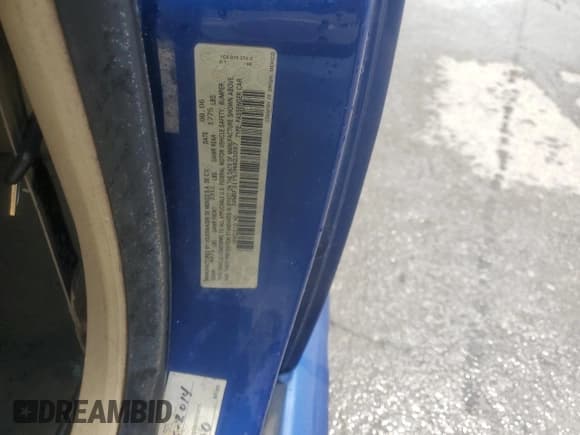 ✅ 2007 Volkswagen Beetle • VIN: 3VWRF31Y57M403097 • Lot: 62867205. Listed on Copart with 10,000 mi. Free auction sales archive from the USA and detailed vehicle history report at DreamBid. Image 12.