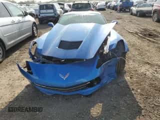2016 Chevrolet Corvette Z51 3LT z VIN 1G1YM2D74G5120271, wystawiony jako Copart lot #67596254 z przebiegiem Nie podano mil oraz Szkoda całkowita • Salvage title. Historia ofert i sprzedaży dostępna na DreamBid. Obrazek 5.