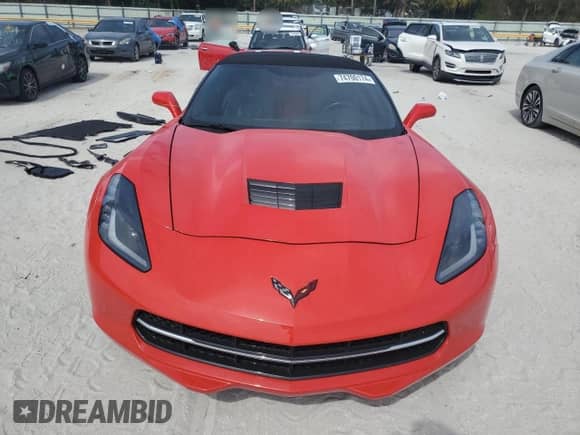 2015 Chevrolet Corvette Z51 2LT с VIN 1G1YK3D75F5106731, выставлен на аукционе Copart как лот 74700174 с пробегом 44 755 миль миль и Списание • Salvage title. История ставок и продаж доступна на DreamBid. Изображение 5.