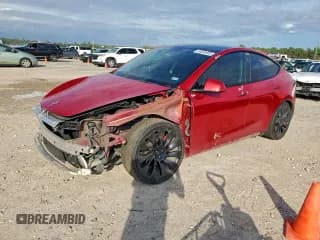 ✅ 2022 Tesla Model Y Performance • VIN: 7SAYGDEFXNF520639 • Лот: 94026965. Опубликован ранее на Copart с пробегом 73 671 миль. Бесплатный доступ к архиву аукционных продаж из США и подробный отчёт об истории автомобиля на DreamBid. Изображение 1.