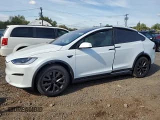 ✅ 2024 Tesla Model X • VIN: 7SAXCAE51RF448488 • Лот: 84951455. Опубликован ранее на Copart с пробегом Не указан. Бесплатный доступ к архиву аукционных продаж из США и подробный отчёт об истории автомобиля на DreamBid. Изображение 1.