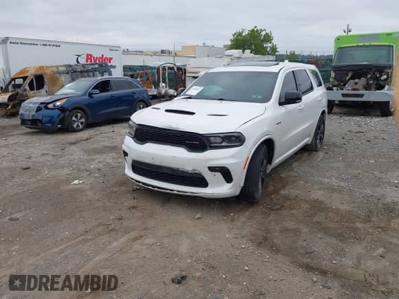 2021 Dodge Durango R/T with VIN 1C4SDJCT5MC522880, listed as a IAAI auction lot 42589803 with 68,331 mi miles and . Bid and sale history available at DreamBid. Image 2.