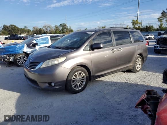 ✅ 2012 Toyota Sienna XLE AAS • VIN: 5TDYK3DC6CS188611 • Lot: 91573545. Listed on Copart with 296,138 mi. Free auction sales archive from the USA and detailed vehicle history report at DreamBid. Image 1.