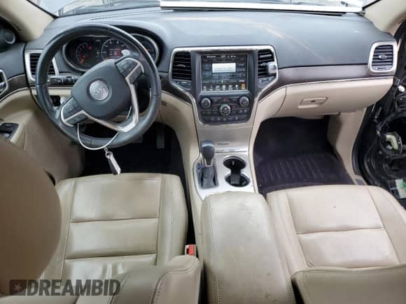 2017 Jeep Grand Cherokee Limited with VIN 1C4RJFBG7HC749101, listed as a Copart auction lot 85588465 with 128,807 mi miles and Salvage title. Bid and sale history available at DreamBid. Image 8.