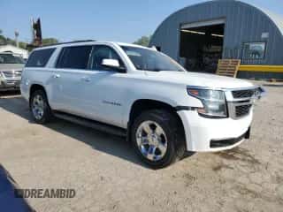 2018 Chevrolet Suburban LT z VIN 1GNSKHKC7JR129589, wystawiony jako Copart lot #62144164 z przebiegiem 118 667 mil mil oraz Szkoda całkowita • Salvage title. Historia ofert i sprzedaży dostępna na DreamBid. Obrazek 4.