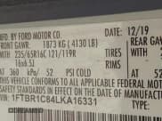 ✅ 2020 Ford Transit Cargo • VIN: 1FTBR1C84LKA16331 • Lot: 43753646. Listed on IAAI with 108,111 mi. Free auction sales archive from the USA and detailed vehicle history report at DreamBid. Image 9.
