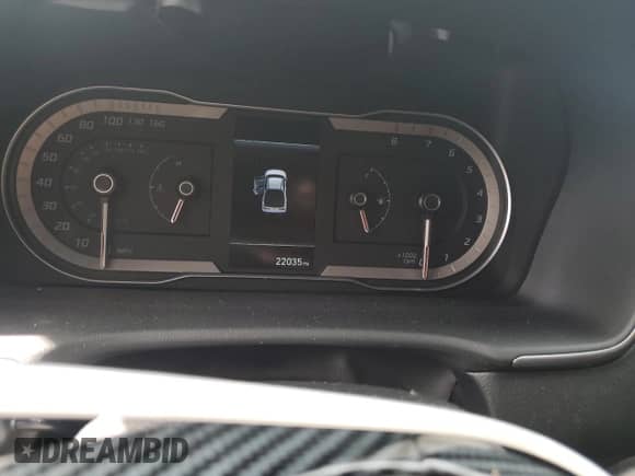 2023 Hyundai Santa Cruz SE with VIN 5NTJA4AEXPH069571, listed as a Copart auction lot 88413245 with 22,035 mi miles and Non repairable. Bid and sale history available at DreamBid. Image 9.