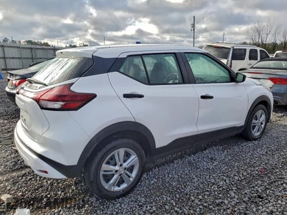 ✅ 2024 Nissan Kicks S • VIN: 3N1CP5BV6RL524285 • Лот: 94339955. Опубликован ранее на Copart с пробегом 22 647 миль. Бесплатный доступ к архиву аукционных продаж из США и подробный отчёт об истории автомобиля на DreamBid. Изображение 3.